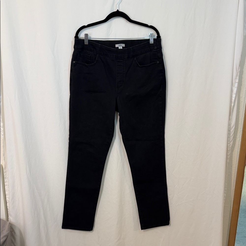 Croft & Barrow Women's Black Skinny Jeans